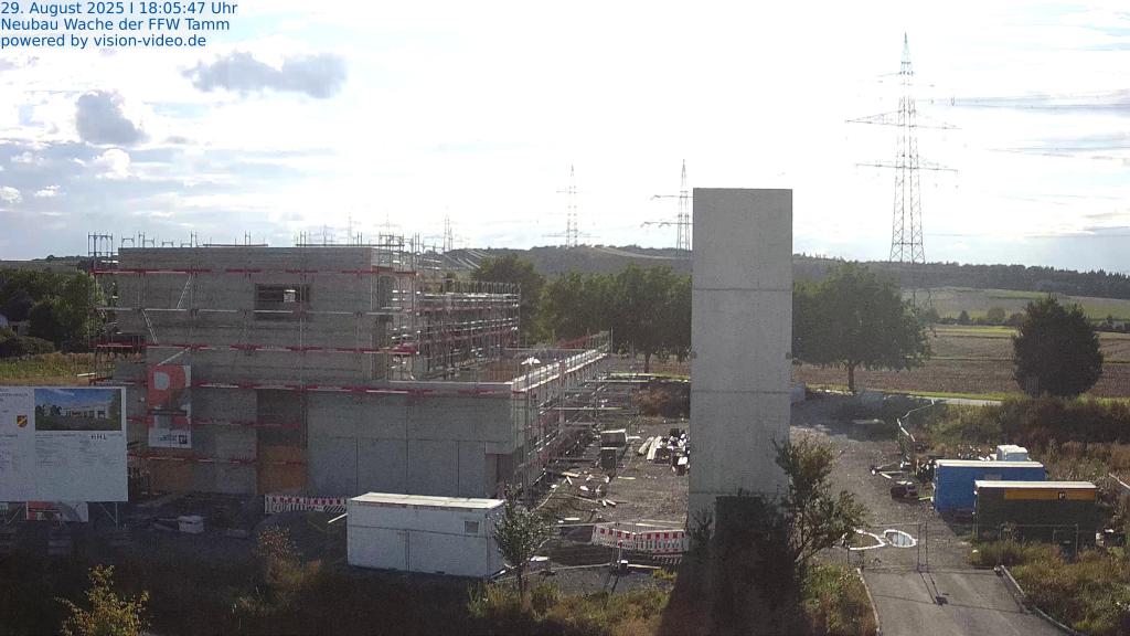 Neubau Feuerwehrgerätehaus Tamm - Bauupdate 05.09.2025