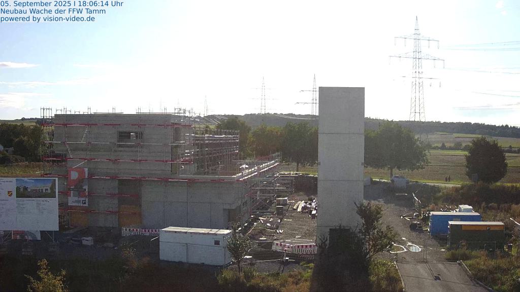 Neubau Feuerwehrgerätehaus Tamm - Bauupdate 12.09.2025