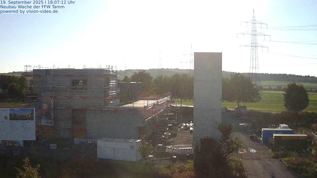Neubau Feuerwehrgerätehaus Tamm - Bauupdate 26.09.2025