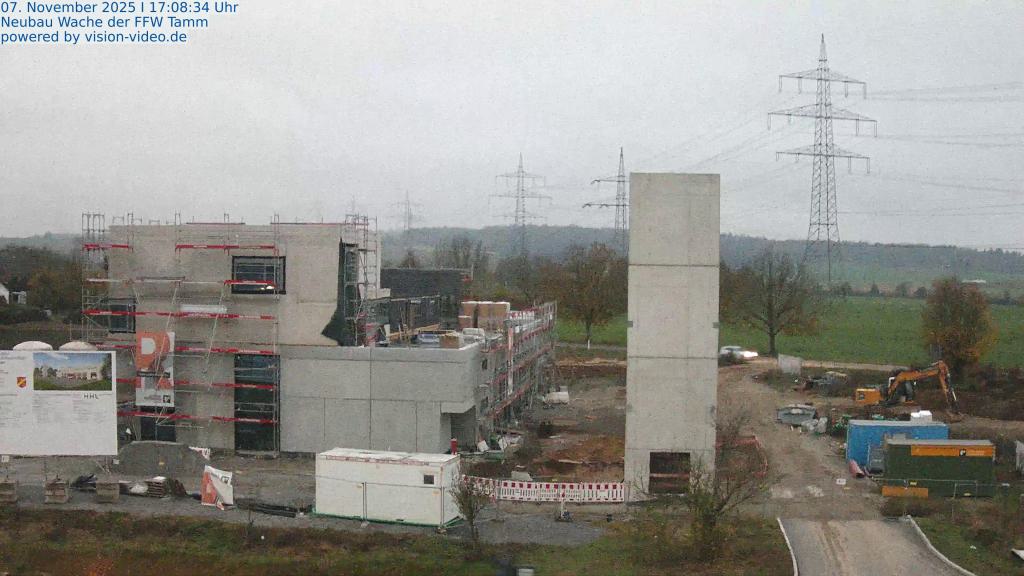 Neubau Feuerwehrgerätehaus Tamm - Bauupdate 14.11.2025