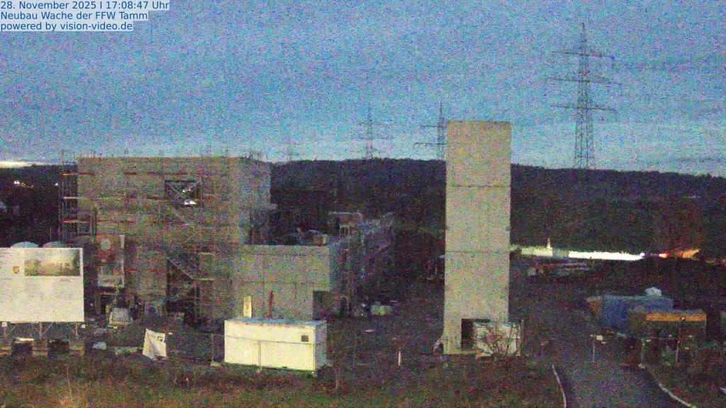 Neubau Feuerwehrgerätehaus Tamm - Bauupdate 05.12.2025