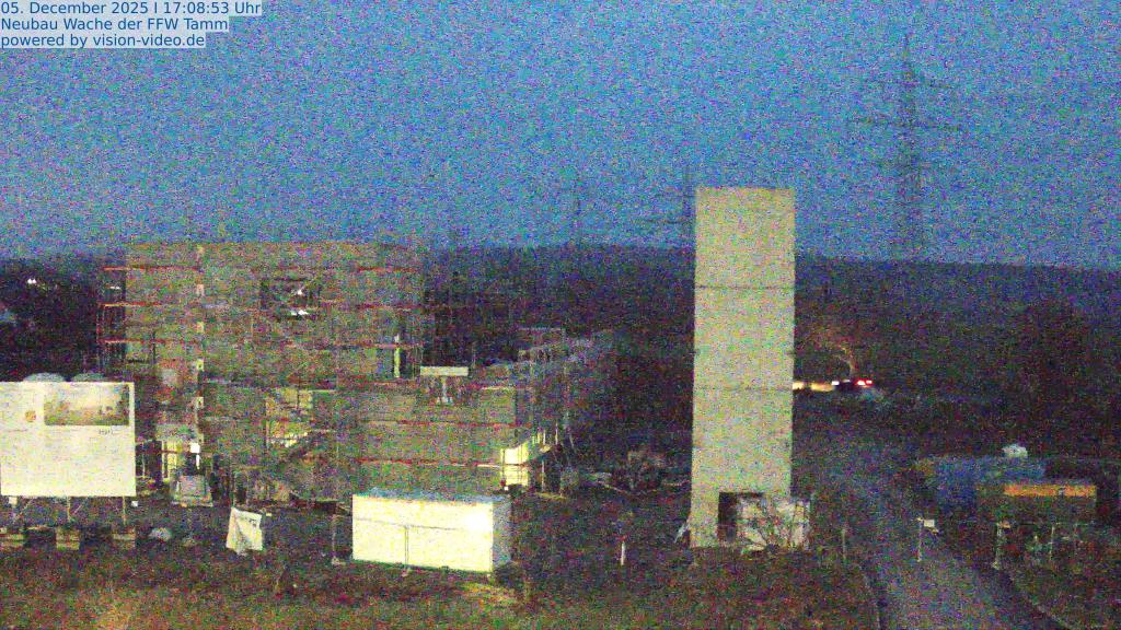 Neubau Feuerwehrgerätehaus Tamm - Bauupdate 12.12.2025