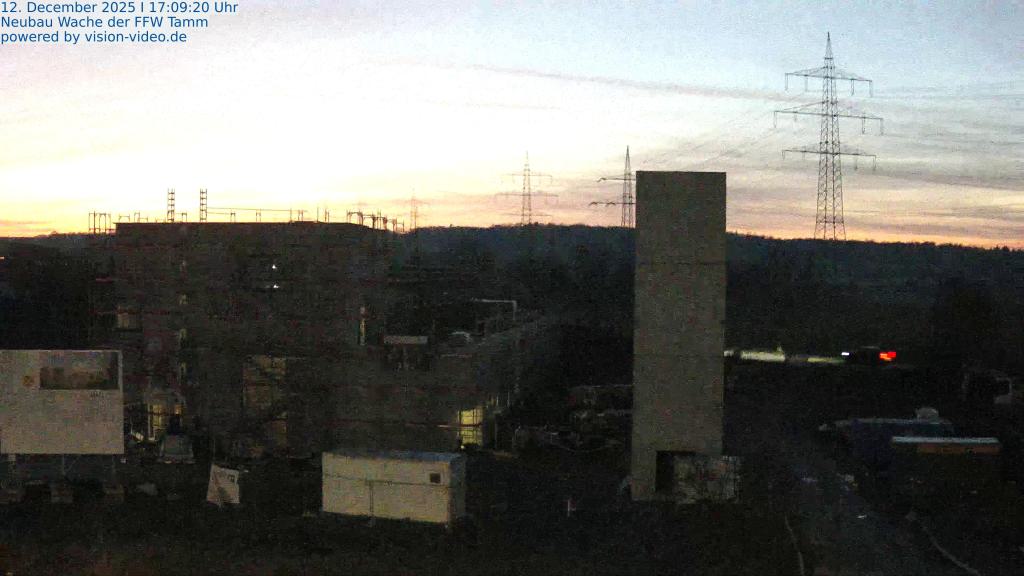 Neubau Feuerwehrgerätehaus Tamm - Bauupdate 19.12.2025