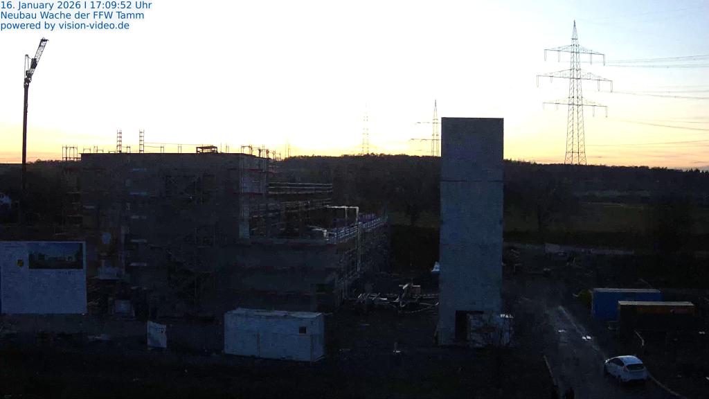 Neubau Feuerwehrgerätehaus Tamm - Bauupdate 23.01.2026
