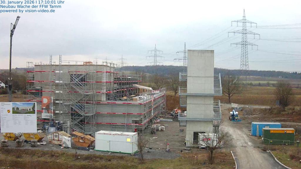 Neubau Feuerwehrgerätehaus Tamm - Bauupdate 06.02.2026