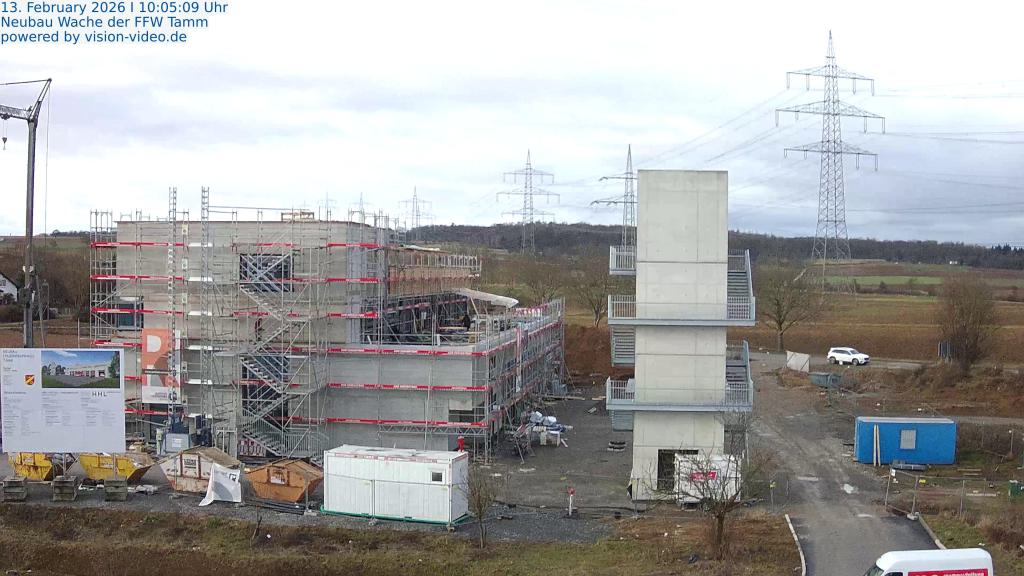 Neubau Feuerwehrgerätehaus Tamm - Bauupdate 20.02.2026